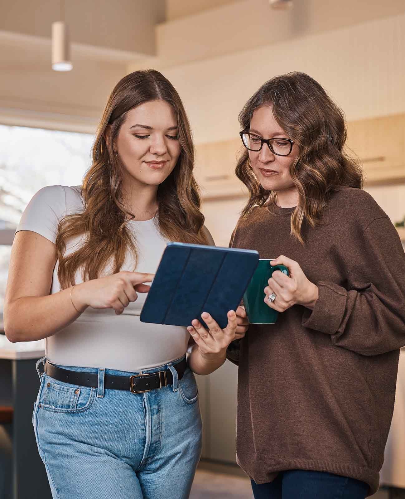 Victoria and Pamela strategy session